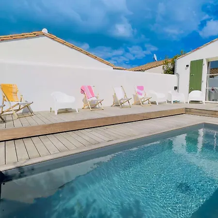 Vila De Luxe Avec Piscine Au Centre De La Couarde-sur-Mer